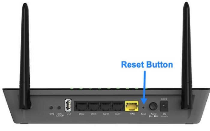 Binatone router reset button