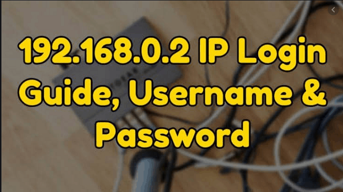 log in to 192.168.0.2