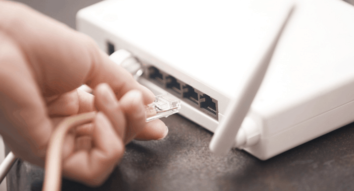 troubleshoot router