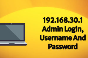 192.168.30.1 admin login