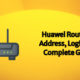 huawei router ip