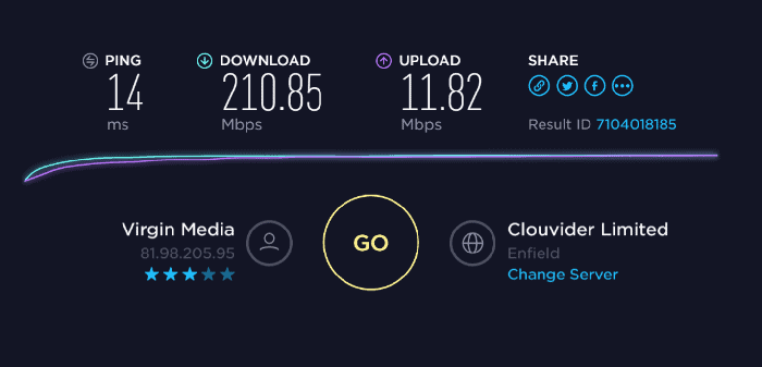 minimum internet speed required for gaming