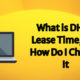 dhcp lease time
