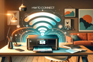 how to connect hp envy 6052 to wifi