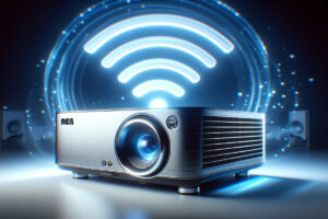 how to connect rca projector to wifi