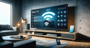 how to connect sony tv to wifi without remote