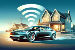 how to connect tesla to home wifi