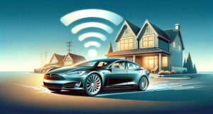 how to connect tesla to home wifi