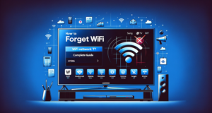 how to forget wifi network on samsung tv